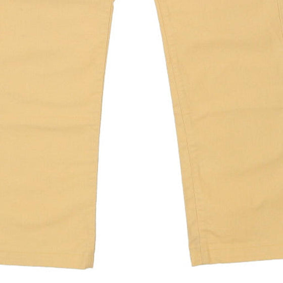 Vintage yellow Lacoste Trousers - mens 32" waist