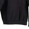 Vintage black Fruit Of The Loom Sweatshirt - mens large