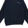 Vintage navy Champion Zip Up - mens medium