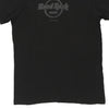 Vintage black Valencia Hard Rock Cafe T-Shirt - mens large