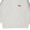 Vintage white Fila Track Jacket - mens xx-large