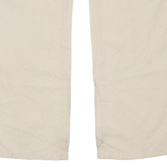 Vintage cream Moschino Trousers - womens 38" waist