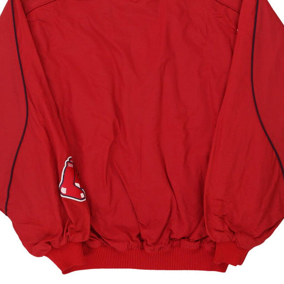 Vintage red Boston Red Sox Majestic Jacket - mens large