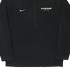 Vintage black Purdue Soccer Nike Fleece - mens medium