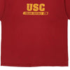 Vintage burgundy USC Trojan Football Nike T-Shirt - mens x-large