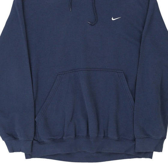 Vintage navy Nike Hoodie - mens x-large