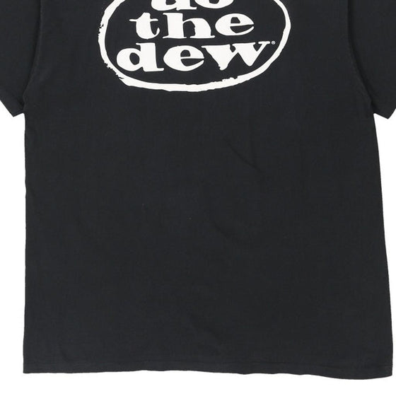 Vintage black Single Stitch  Mountain Dew T-Shirt - mens xx-large