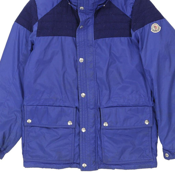 Vintage blue Moncler Coat - mens x-small