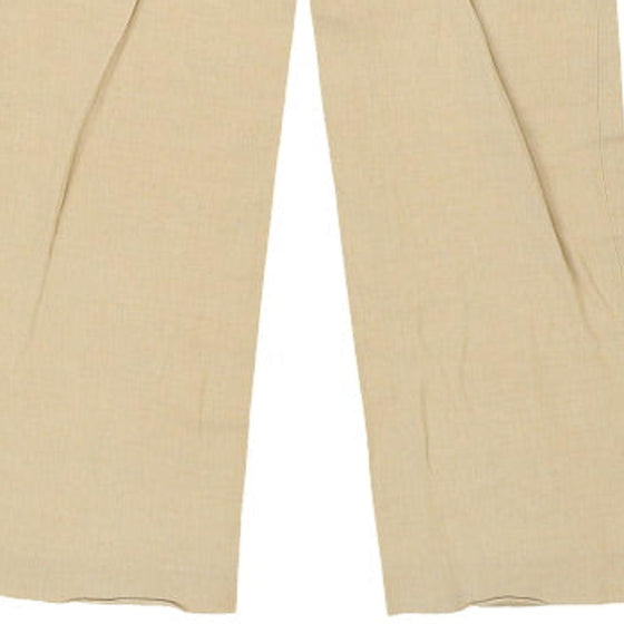 Vintage beige Penny Trousers - womens 28" waist