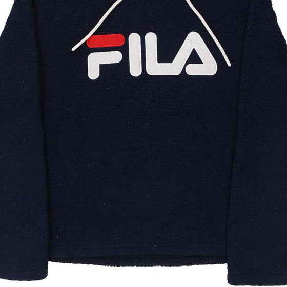 Vintage navy Fila Fleece - womens large