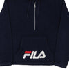 Vintage navy Fila Fleece - womens large