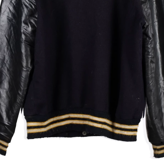 Vintage black Howe Varsity Jacket - mens medium