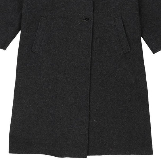 Aquascutum Overcoat - Large Grey Wool Blend