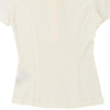 Versace Jeans Couture Polo Shirt - Small Cream Polyamide