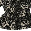 Cheap & Chic Moschino Floral Top - Large Black Viscose