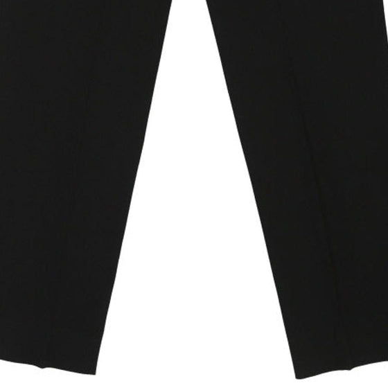 Armani Trousers - Large Black Cotton Blend