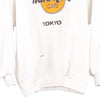 Vintage white Tokyo Hard Rock Cafe Sweatshirt - mens large