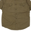 Vintage khaki Carhartt Short Sleeve Shirt - mens large