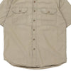 Vintage beige Carhartt Short Sleeve Shirt - mens large