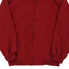 Vintage red Milano Bomber Jacket - mens x-large