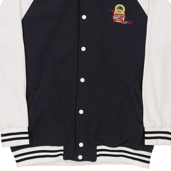 Vintage navy College Saint Louis Maison Piacente Varsity Jacket - mens x-large