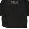 Vintage black Fleece Lined Fila Jacket - mens x-large