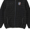 Vintage black La Voulte - Valence R.D.C Kappa Puffer - mens large