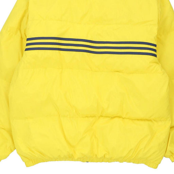 Vintage yellow Adidas Puffer - mens large