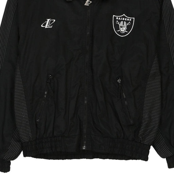 Vintage black Los Angeles Raiders Logo Athletics Jacket - mens large