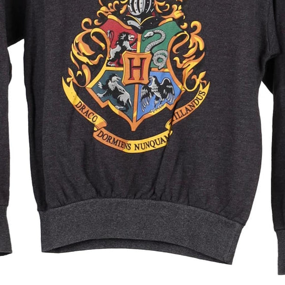 Vintage grey Hogwarts Age 10-12 Harry Potter Sweatshirt - girls small