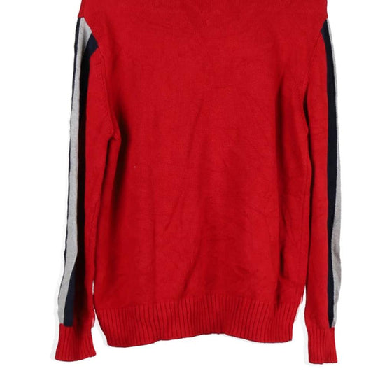 Vintage red Age 18-20 Tommy Hilfiger 1/4 Zip - boys large