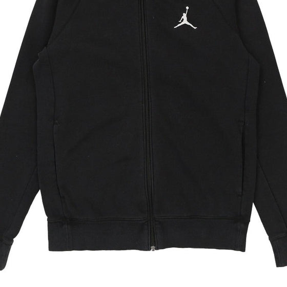 Vintage black Air Jordan Hoodie - mens medium