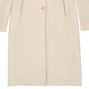 Les Copains Overcoat - Medium Cream Wool Blend