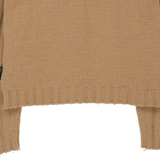 Dolce & Gabbana V-neck Jumper - XL Beige Cotton