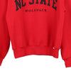 Vintage red NC State Wolfpack Russell Athletic Sweatshirt - mens small