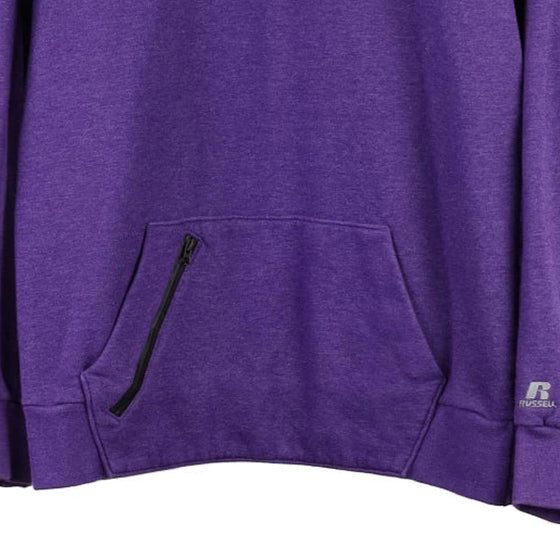 Vintage purple Russell Athletic Sweatshirt - mens medium