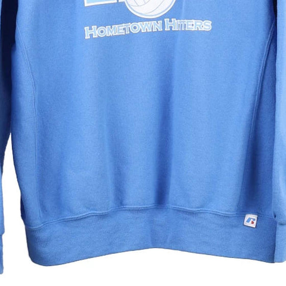 Vintage blue Hometown Hitters Russell Athletic Sweatshirt - mens large