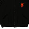 Vintage black San Francisco Giants Delong Varsity Jacket - mens large