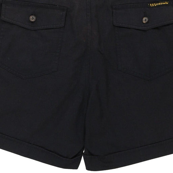 Vintage navy Crown Cargo Shorts - mens 36" waist