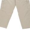 Vintage beige Swing Cargo Trousers - mens 40" waist