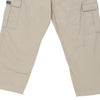 Vintage beige Swing Cargo Trousers - mens 40" waist