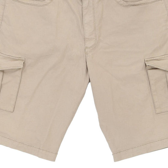 Vintage beige Conbipel Cargo Shorts - mens 35" waist