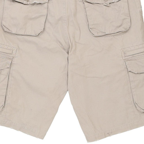 Vintage beige Provoke Cargo Shorts - mens 34" waist