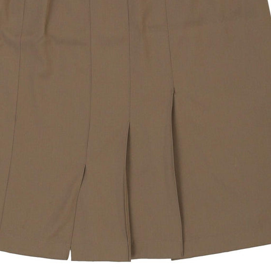 Vintage brown Jenny Midi Skirt - womens 30" waist