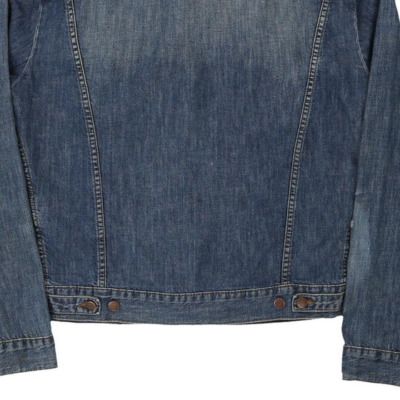 Vintage blue Maverick Denim Jacket - mens x-large