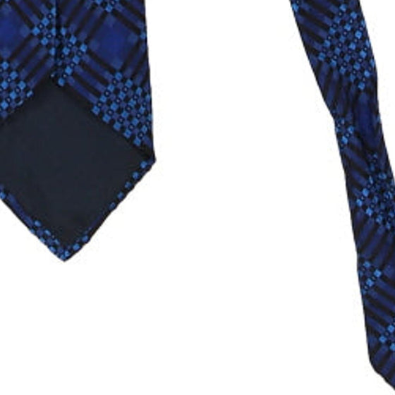 Vintage blue Romeo Gigli Tie - mens no size