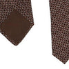 Vintage brown Cucci Tie - mens no size