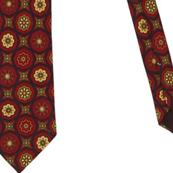 Vintage red Cerruti Tie - mens no size