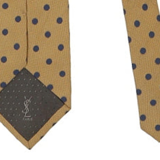 Vintage Yves Saint discount Laurent Beige Tie