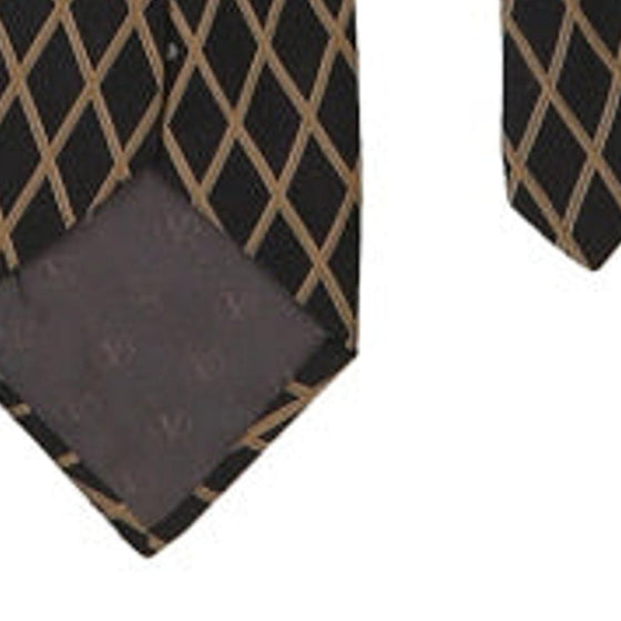 Vintage black Valentino Tie - mens no size